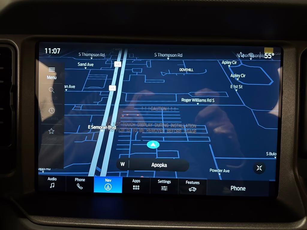 2025 Azure Gray Metallic Tri-Coat Ford Bronco Big Bend 4X4 SUV