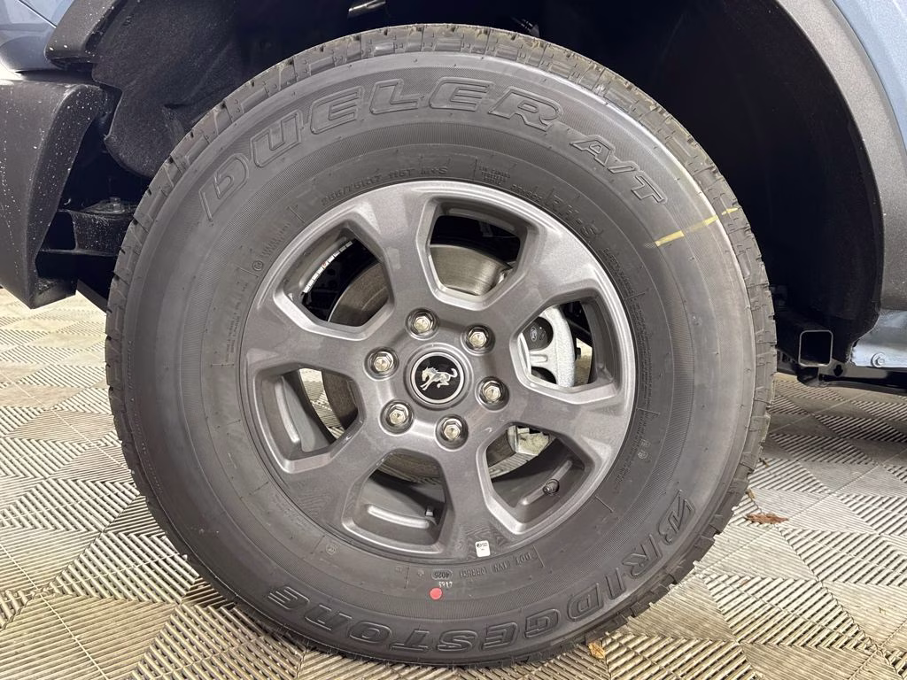 2025 Azure Gray Metallic Tri-Coat Ford Bronco Big Bend 4X4 SUV