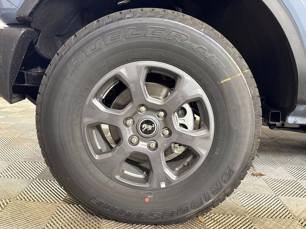 2025 Azure Gray Metallic Tri-Coat Ford Bronco Big Bend 4X4 SUV