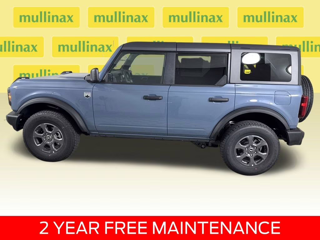 2025 Azure Gray Metallic Tri-Coat Ford Bronco Big Bend 4X4 SUV