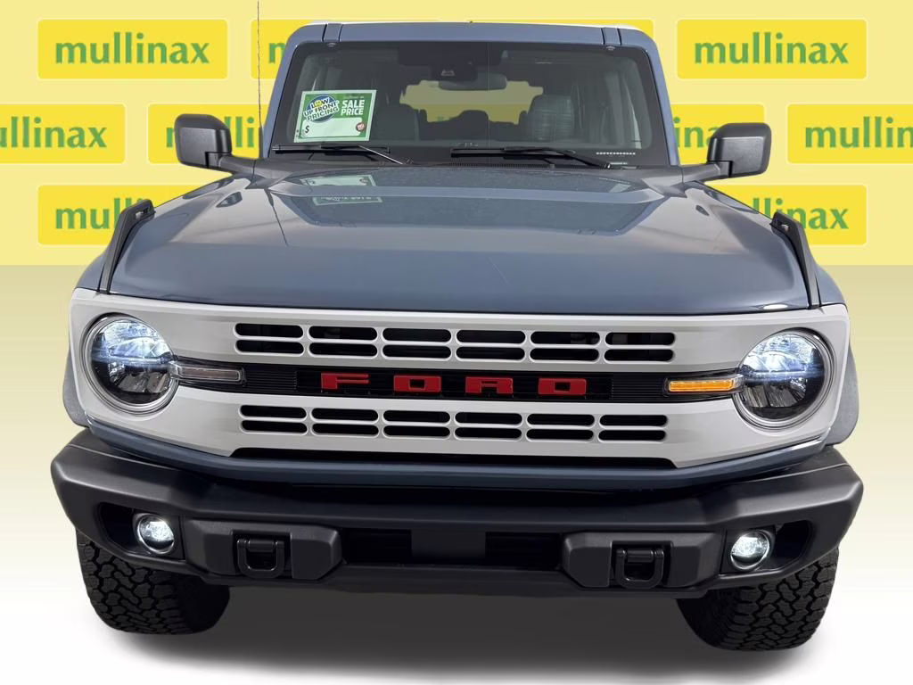 2025 Azure Gray Metallic Tri-Coat Ford Bronco Heritage Edition 4X4 SUV