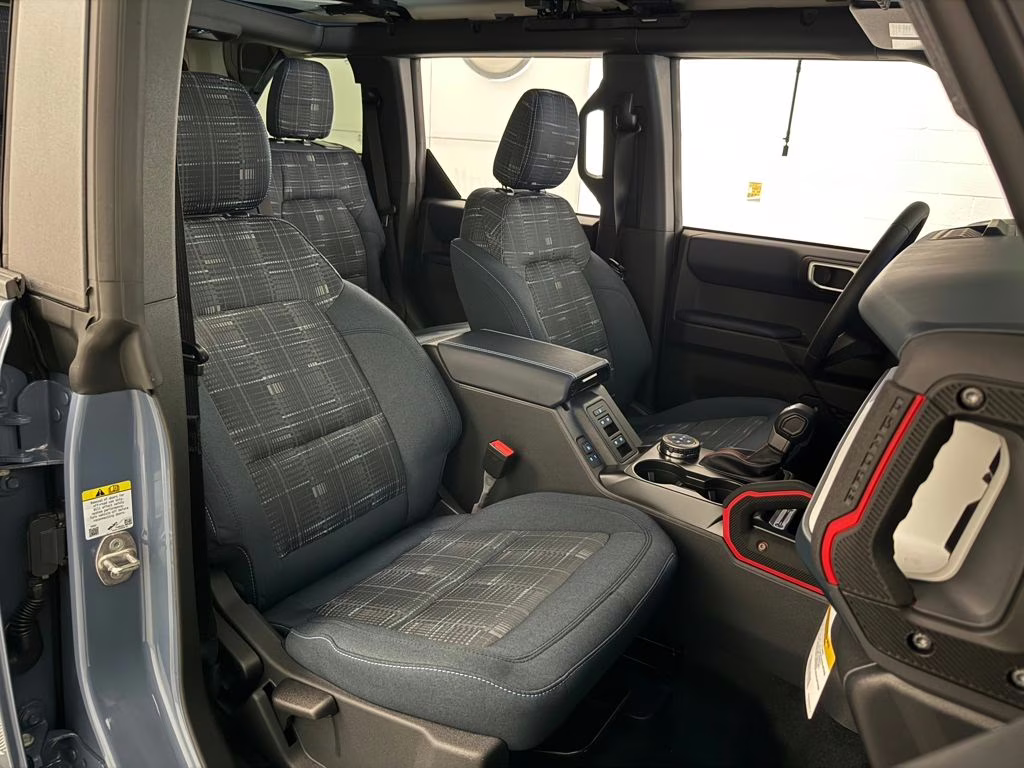 2025 Azure Gray Metallic Tri-Coat Ford Bronco Heritage Edition 4X4 SUV