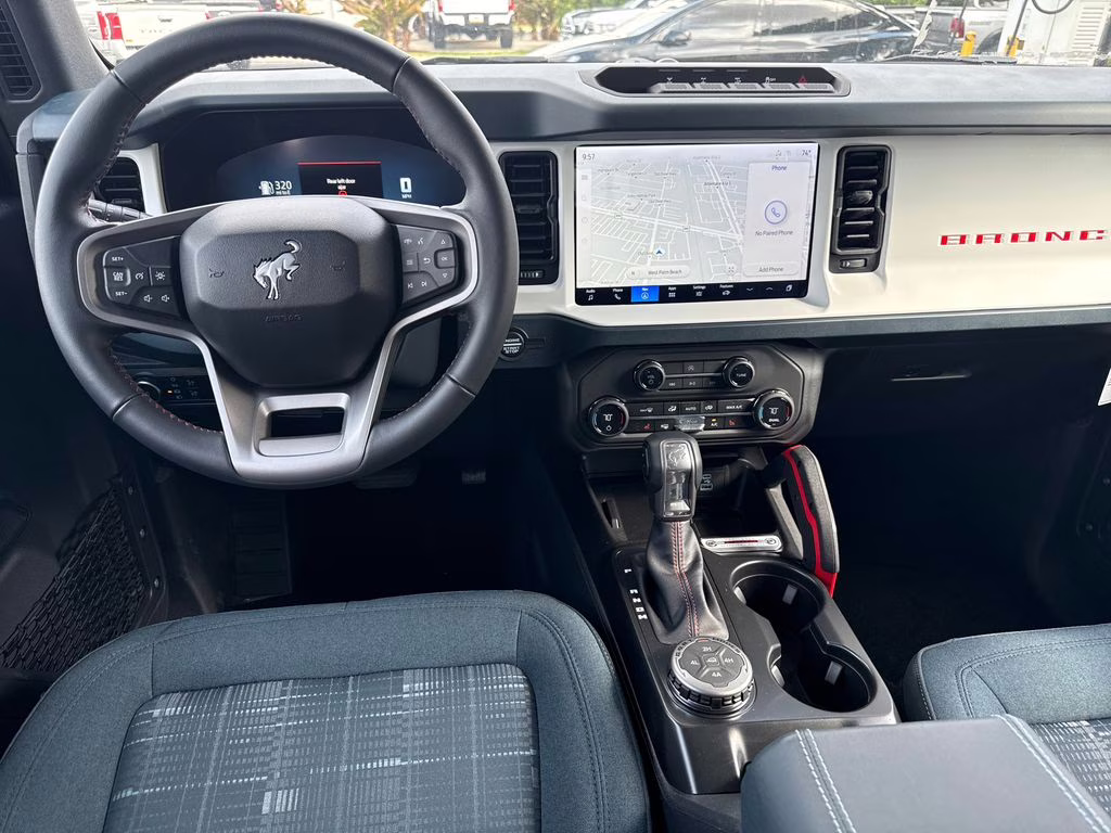 2025 Ruby Red Metallic Tinted Clearcoat Ford Bronco Heritage Edition 4X4 SUV