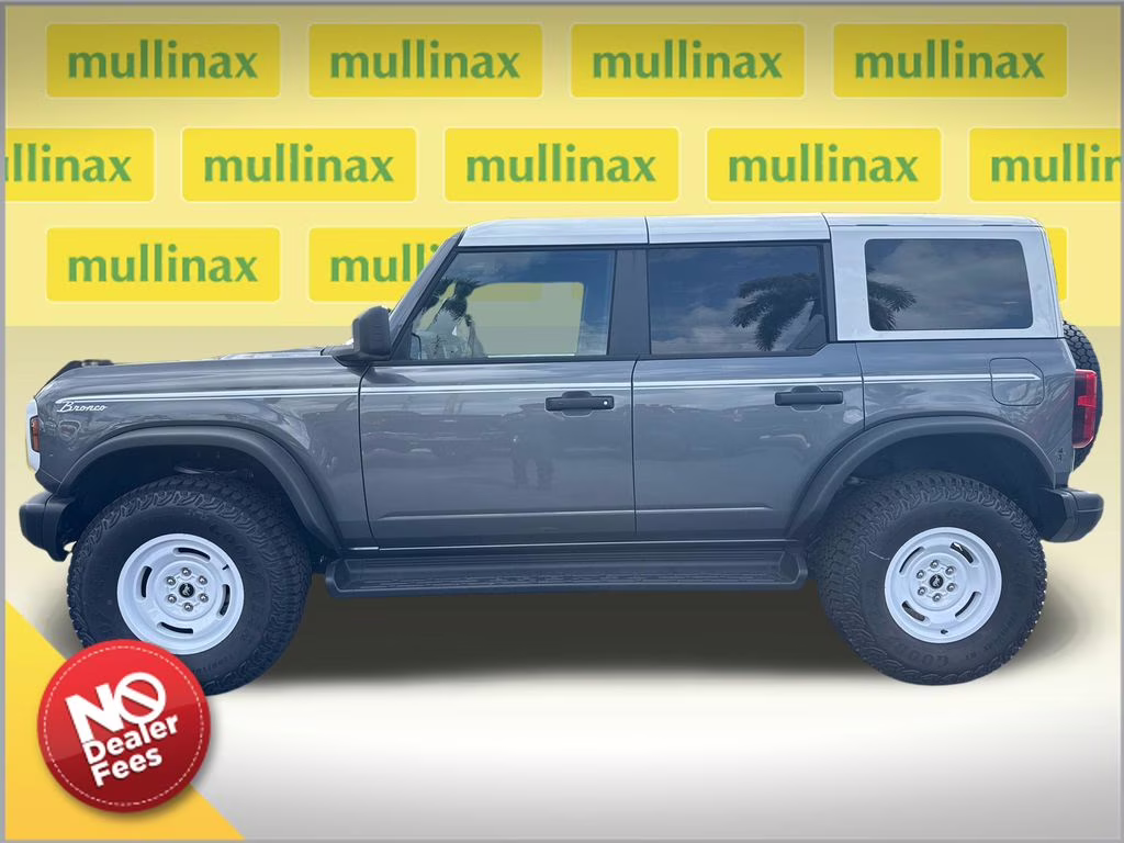 2025 Carbonized Gray Metallic Ford Bronco Heritage Edition 4X4 SUV