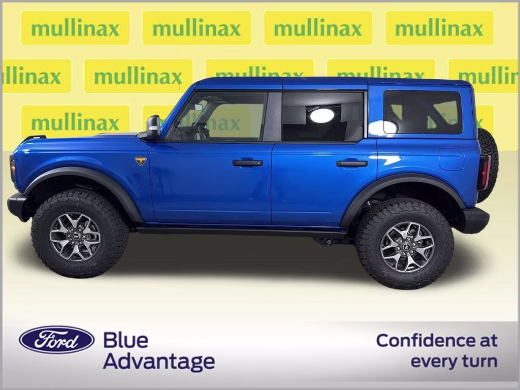 2025 Velocity Blue Metallic Ford Bronco Badlands 4X4 SUV