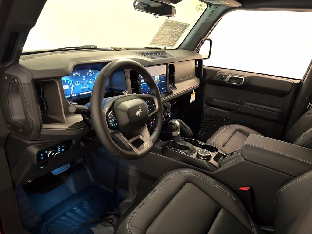 2025 Ruby Red Metallic Tinted Clearcoat Ford Bronco Badlands 4X4 SUV