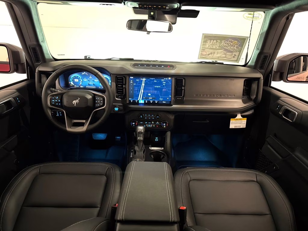 2025 Ruby Red Metallic Tinted Clearcoat Ford Bronco Badlands 4X4 SUV