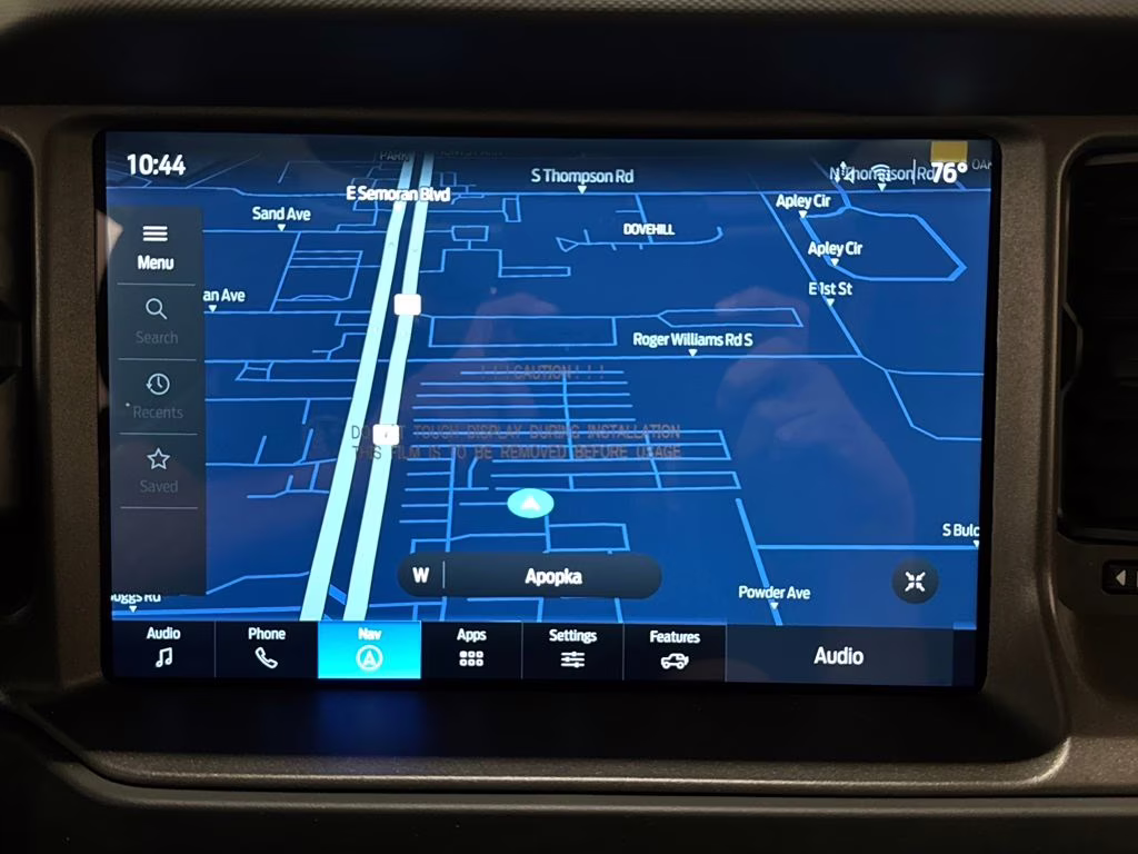 2025 Ruby Red Metallic Tinted Clearcoat Ford Bronco Badlands 4X4 SUV