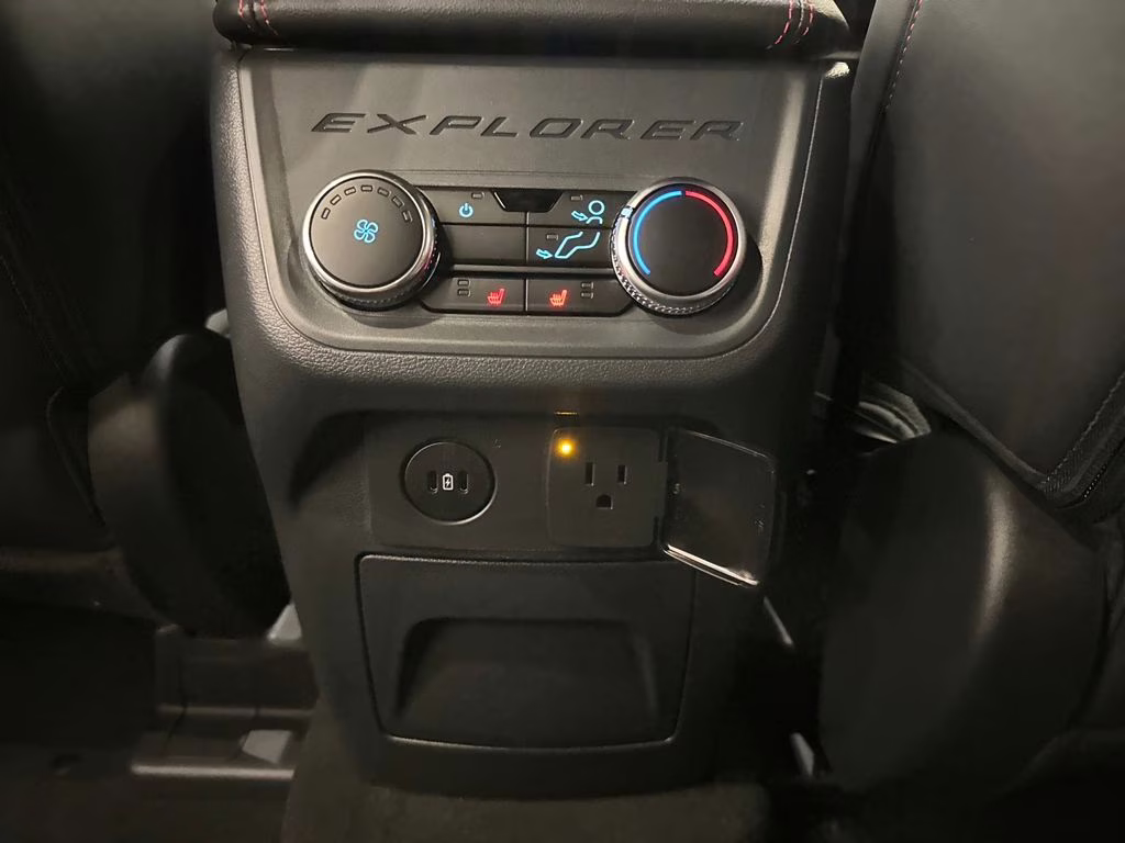 2026 Star White Metallic Tri-Coat Ford Explorer ST 4X4 SUV