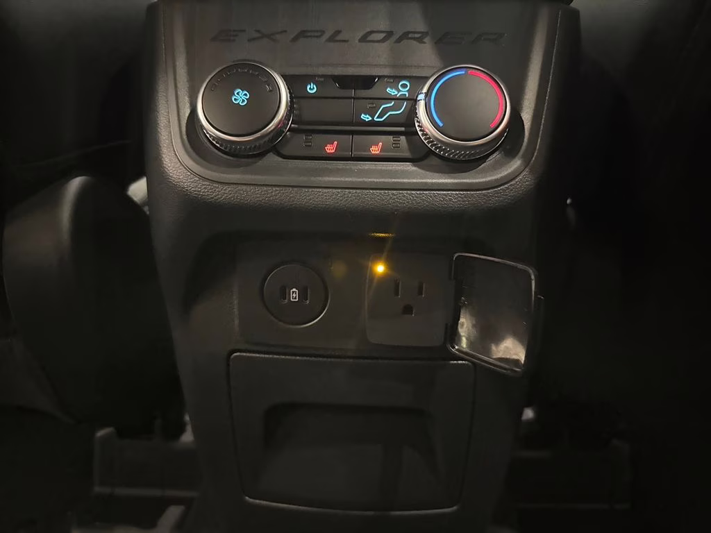 2026 Star White Metallic Tri-Coat Ford Explorer ST 4X4 SUV