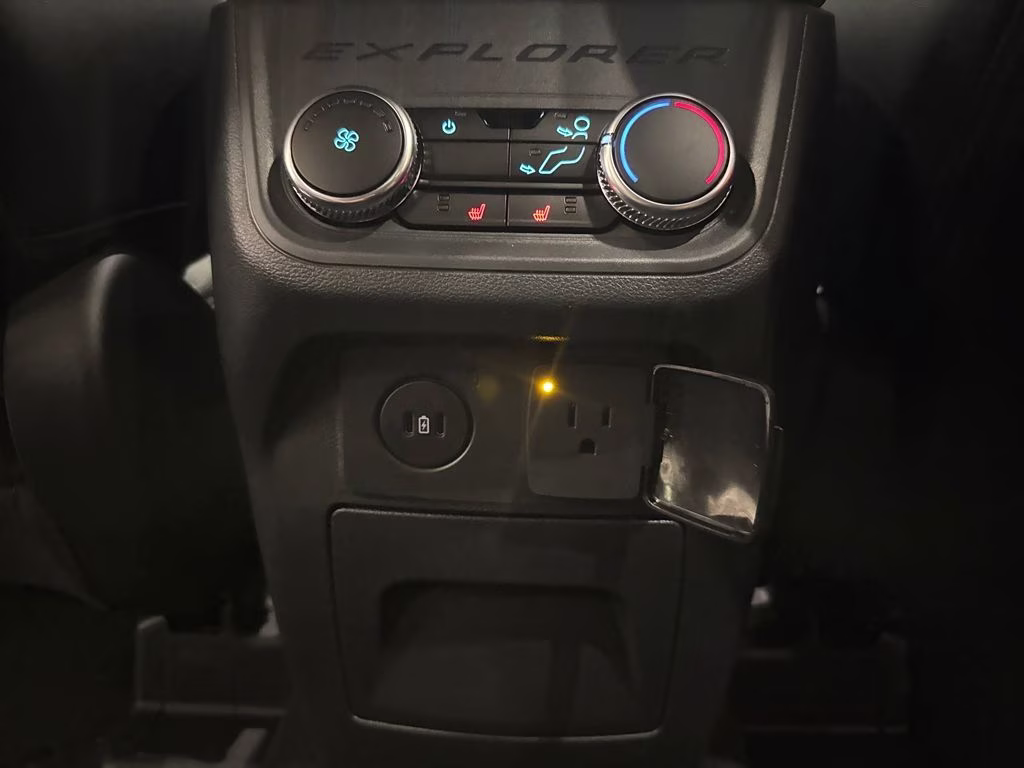 2026 Star White Metallic Tri-Coat Ford Explorer ST 4X4 SUV
