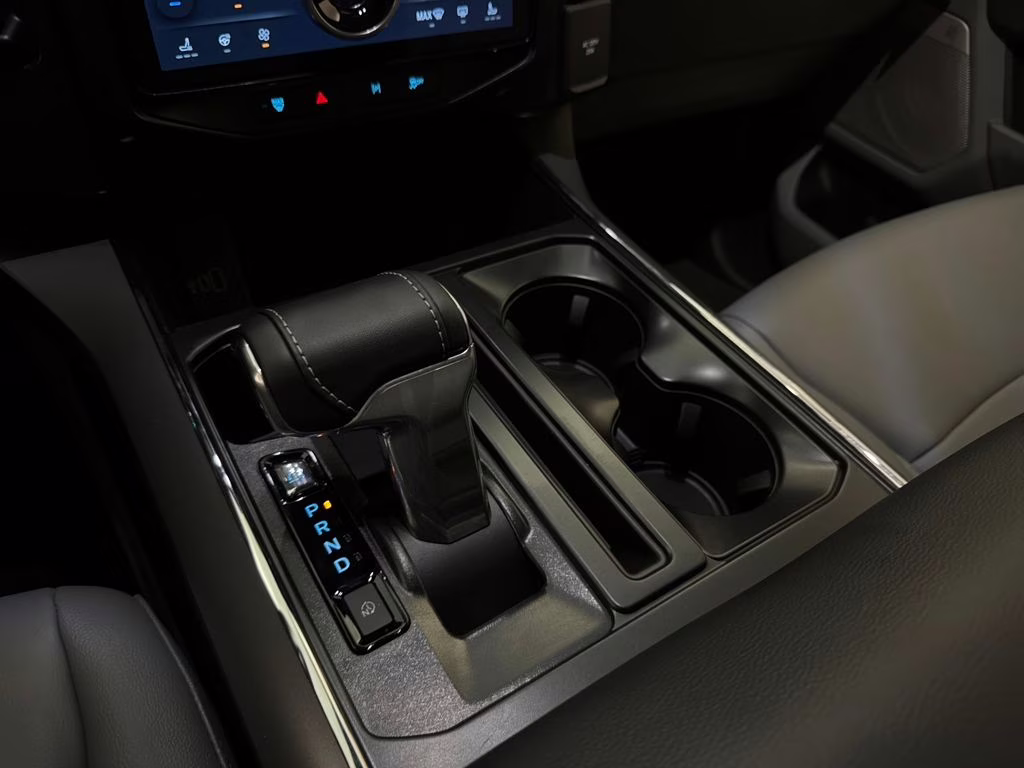 2025 Agate Black Metallic Ford F-150 Lightning Flash AWD Truck