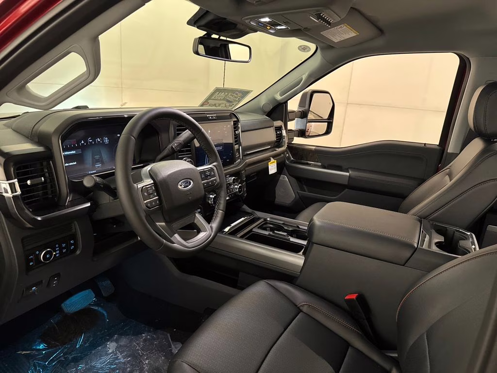 2026 Ruby Red Metallic Tinted Clearcoat Ford Super Duty F-250 SRW Lariat 4X4 Truck