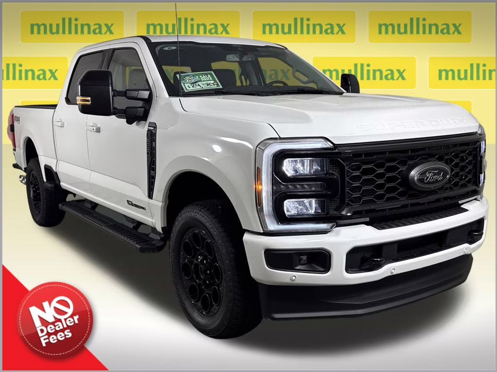 2026 Star White Metallic Tri-Coat Ford Super Duty F-250 SRW Lariat 4X4 Truck
