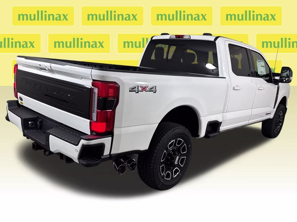 2026 Star White Metallic Tri-Coat Ford Super Duty F-350 SRW Platinum 4X4 Truck