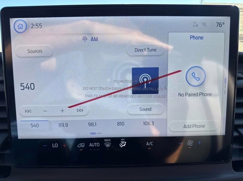 2026 Oxford White Ford Transit-250 Base RWD Van