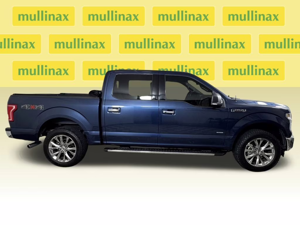 2017 Blue Jeans Metallic Ford F-150 XLT 4X4 Truck