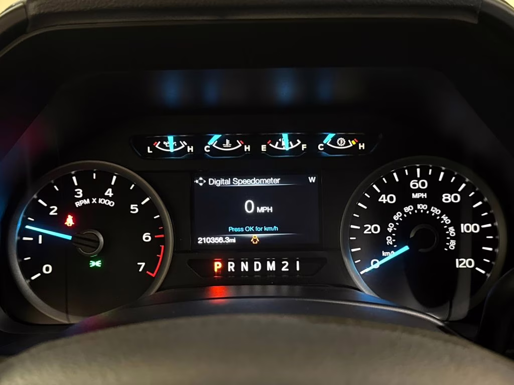 2017 Blue Jeans Metallic Ford F-150 XLT 4X4 Truck