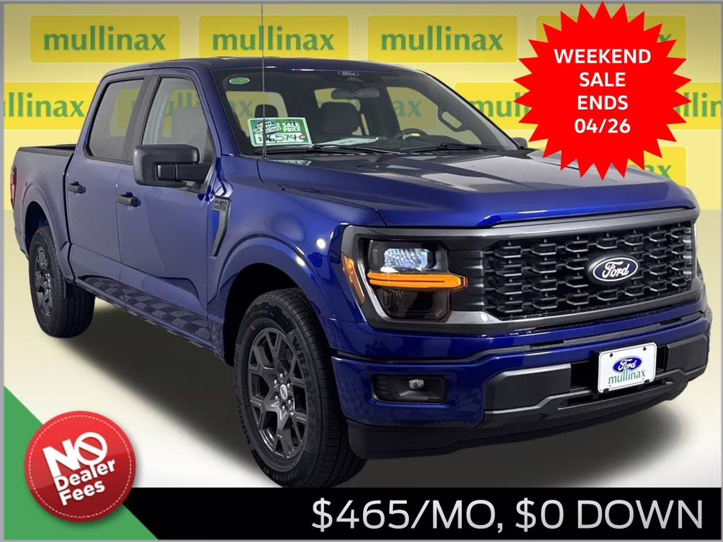 2026 Argon Blue Metallic Ford F-150 STX RWD Truck