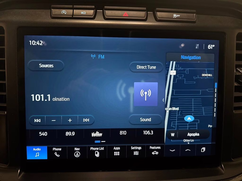 2024 Black Metallic Ford F-150 STX 4X4 Truck