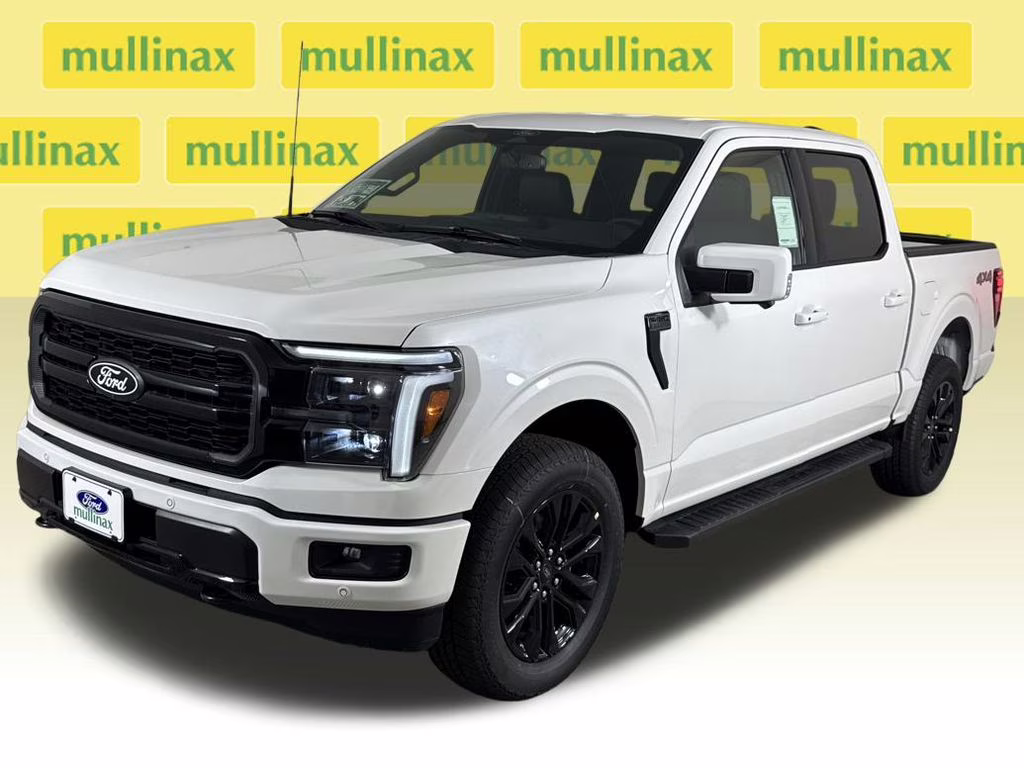 2026 Star White Metallic Tri-Coat Ford F-150 Lariat 4X4 Truck