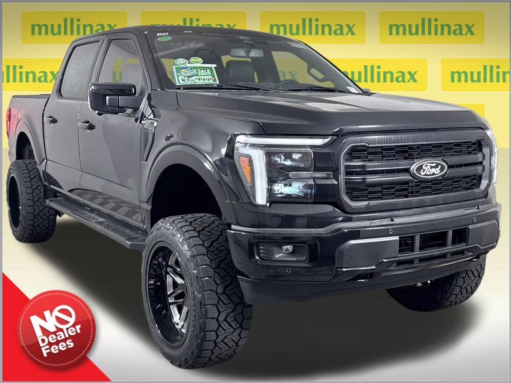 2025 Agate Black Metallic Ford F-150 Lariat 4X4 Truck