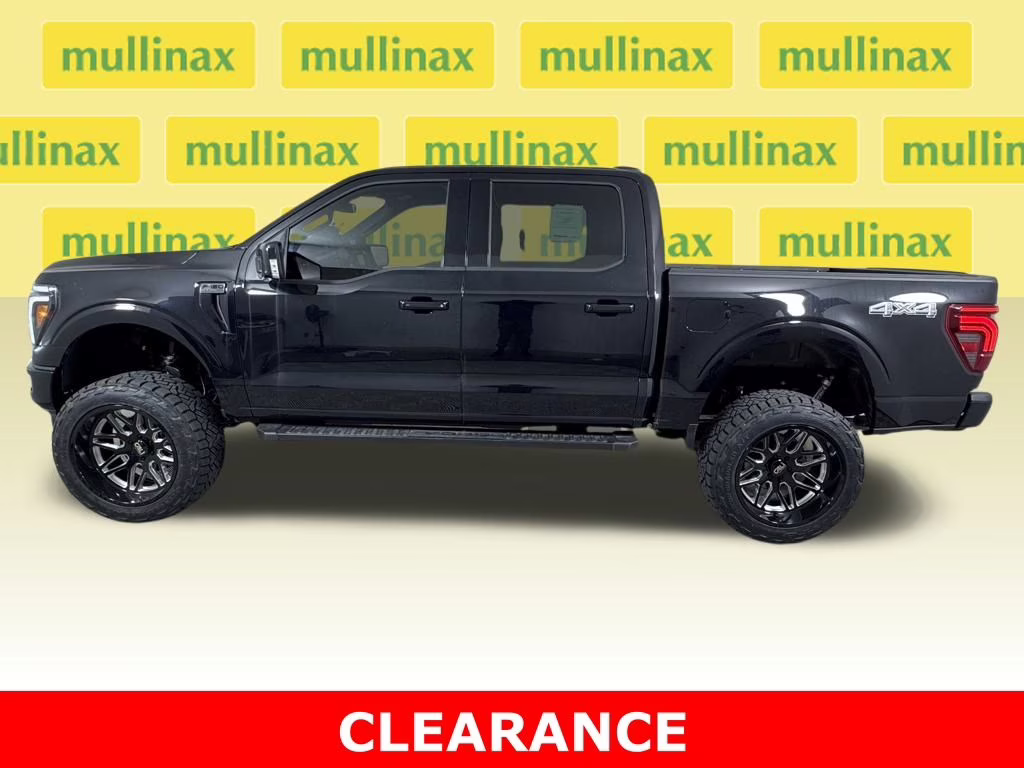 2025 Agate Black Metallic Ford F-150 Lariat 4X4 Truck