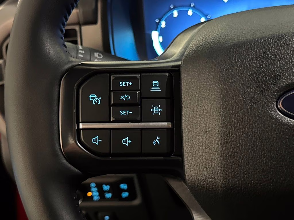 2025 Rapid Red Metallic Tinted Clearcoat Ford F-150 Platinum 4X4 Truck