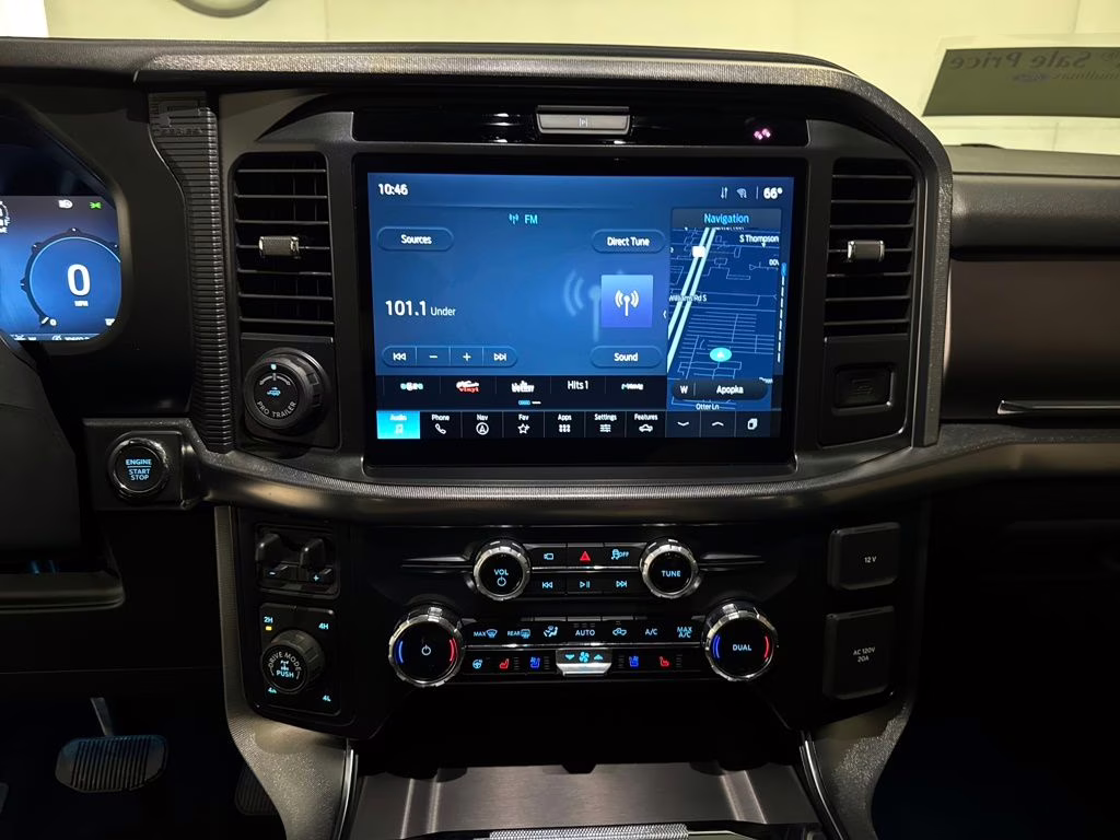 2025 Rapid Red Metallic Tinted Clearcoat Ford F-150 Platinum 4X4 Truck