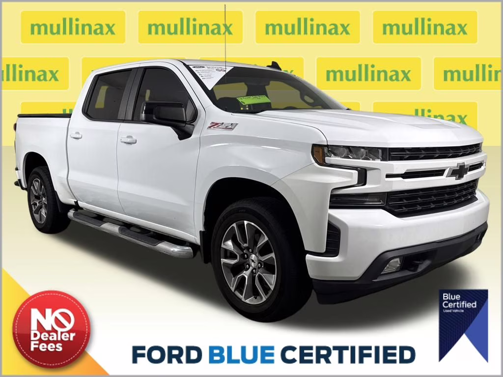 2019 Summit White Chevrolet Silverado 1500 RST 4X4 Truck