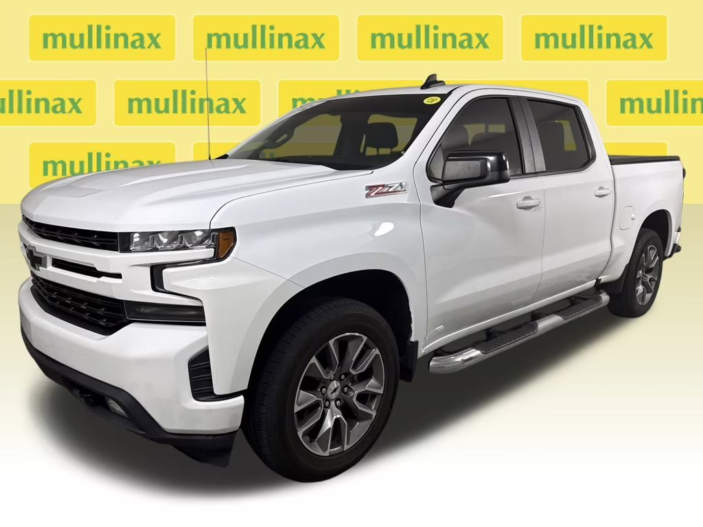 2019 Summit White Chevrolet Silverado 1500 RST 4X4 Truck