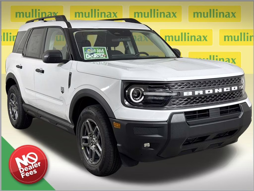 2025 Oxford White Ford Bronco Sport Big Bend 4X4 SUV