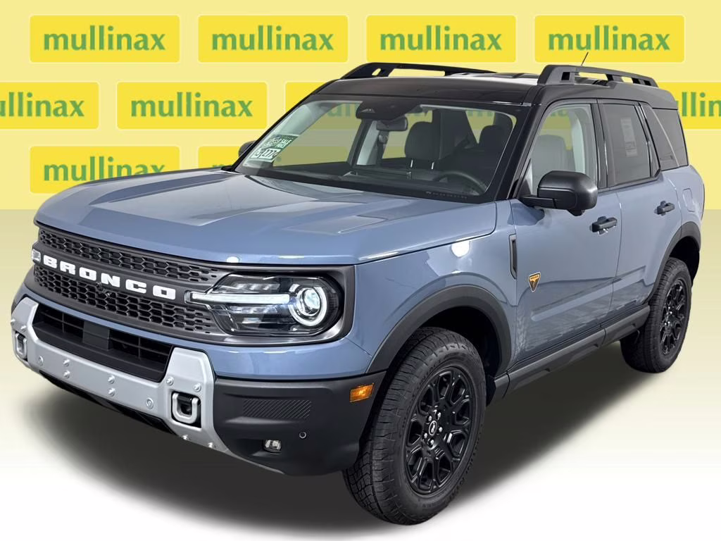 2025 Azure Gray Metallic Tri-Coat Ford Bronco Sport Badlands 4X4 SUV