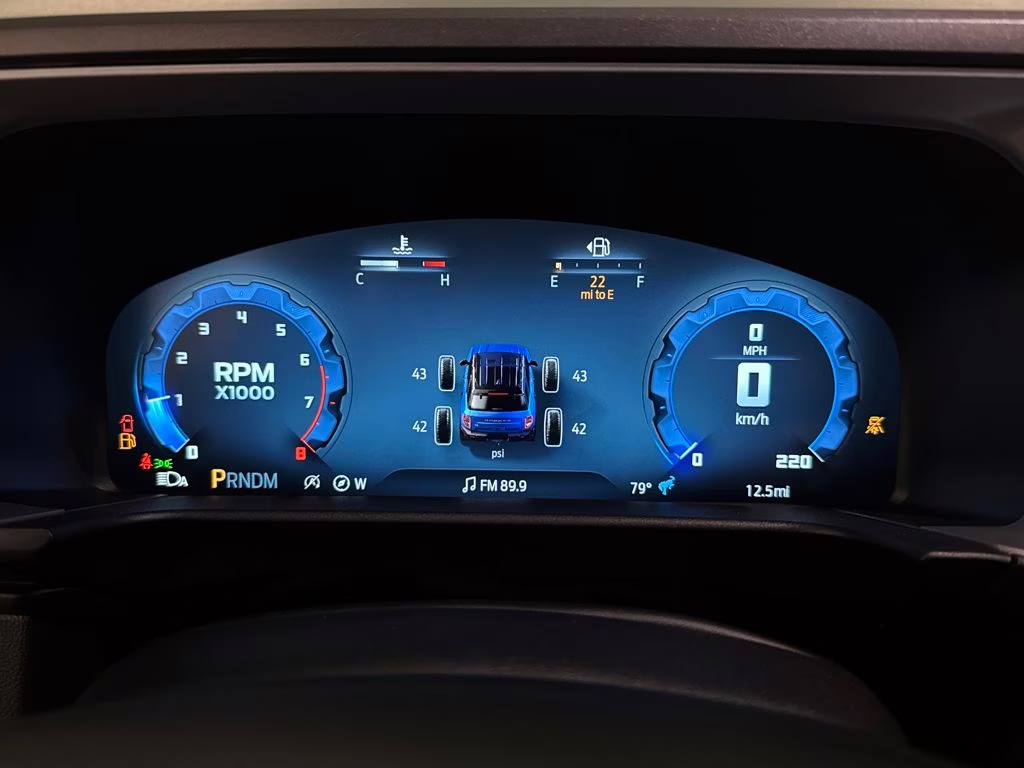 2025 Azure Gray Metallic Tri-Coat Ford Bronco Sport Badlands 4X4 SUV