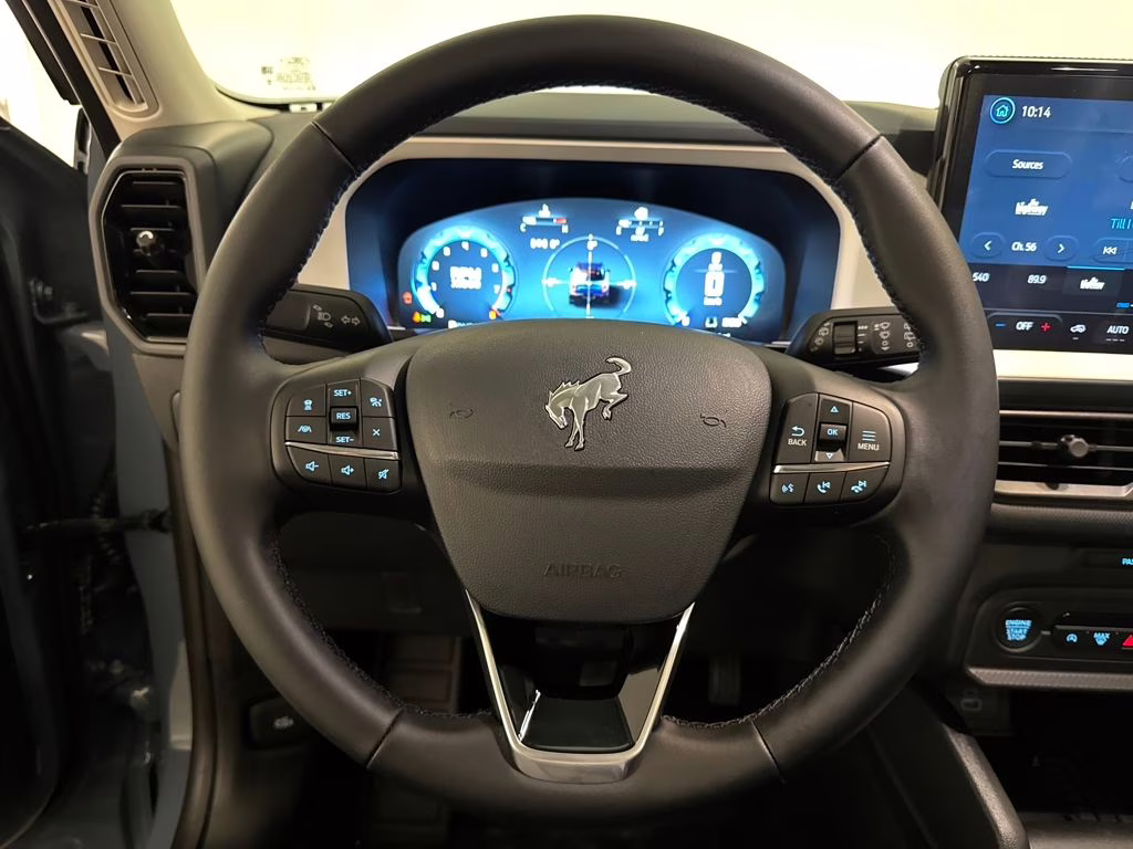 2025 Azure Gray Metallic Tri-Coat Ford Bronco Sport Heritage 4X4 SUV