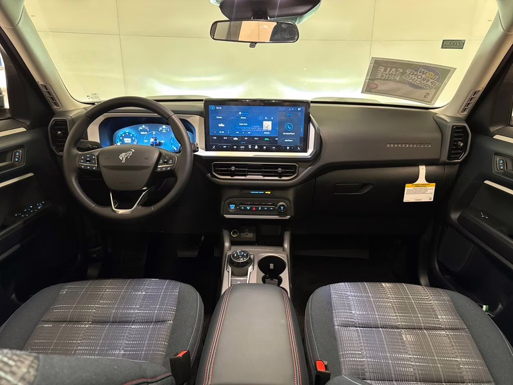 2025 Azure Gray Metallic Tri-Coat Ford Bronco Sport Heritage 4X4 SUV