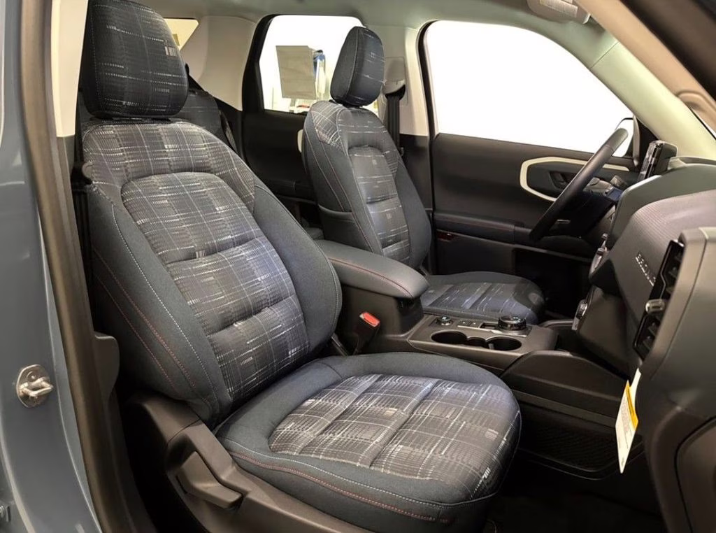 2025 Azure Gray Metallic Tri-Coat Ford Bronco Sport Heritage 4X4 SUV