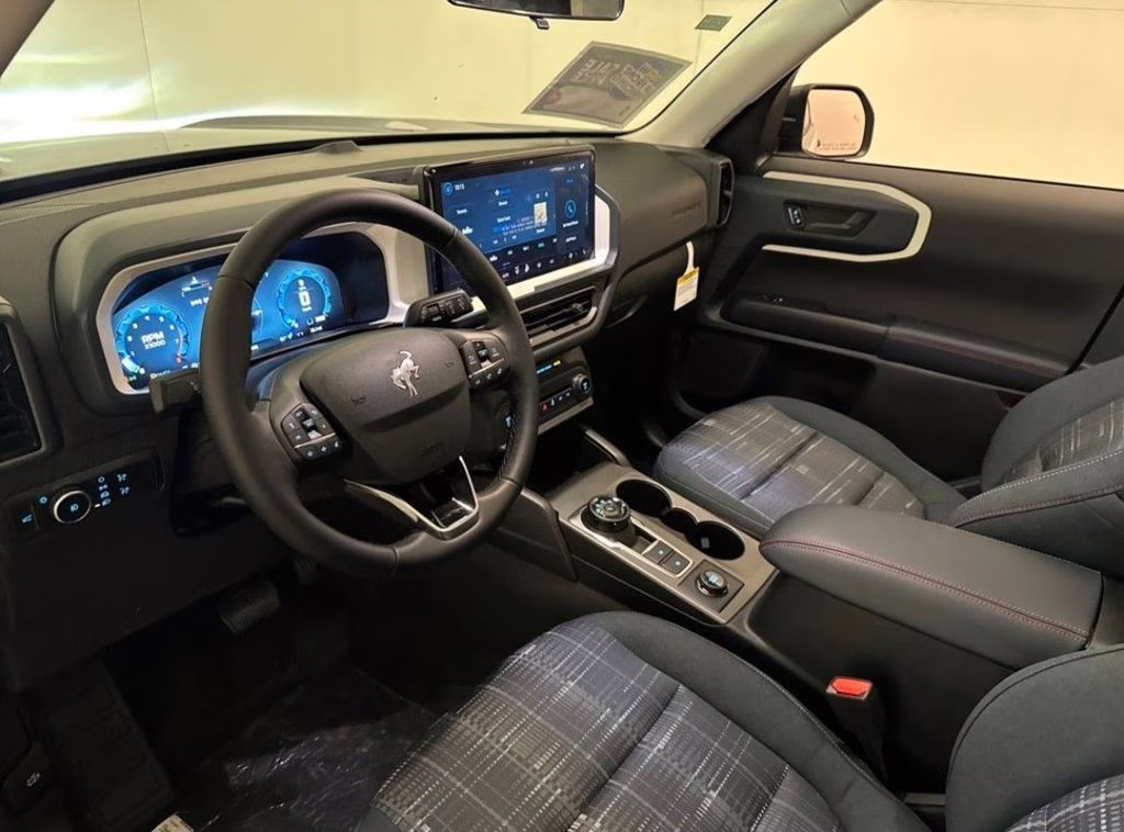 2025 Azure Gray Metallic Tri-Coat Ford Bronco Sport Heritage 4X4 SUV