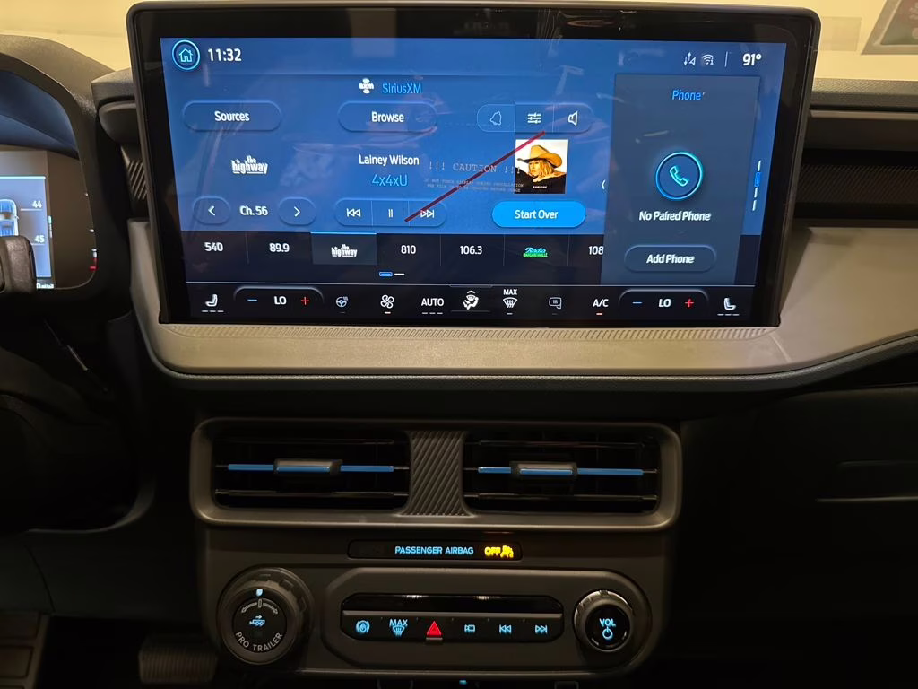 2025 Carbonized Gray Metallic Ford Maverick LOBO AWD Truck