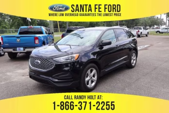 2024 Black Ford Edge SE AWD SUV