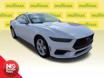 2026 Oxford White Ford Mustang EcoBoost RWD Coupe