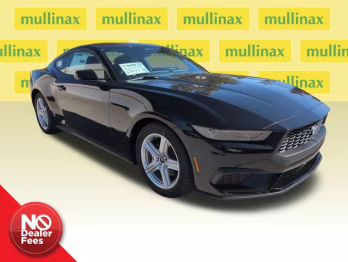 2026 Shadow Black Ford Mustang EcoBoost Premium RWD Coupe