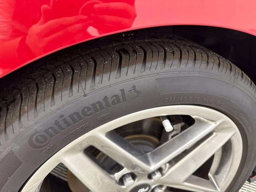 2024 Red Metallic Ford Mustang EcoBoost Premium RWD Coupe