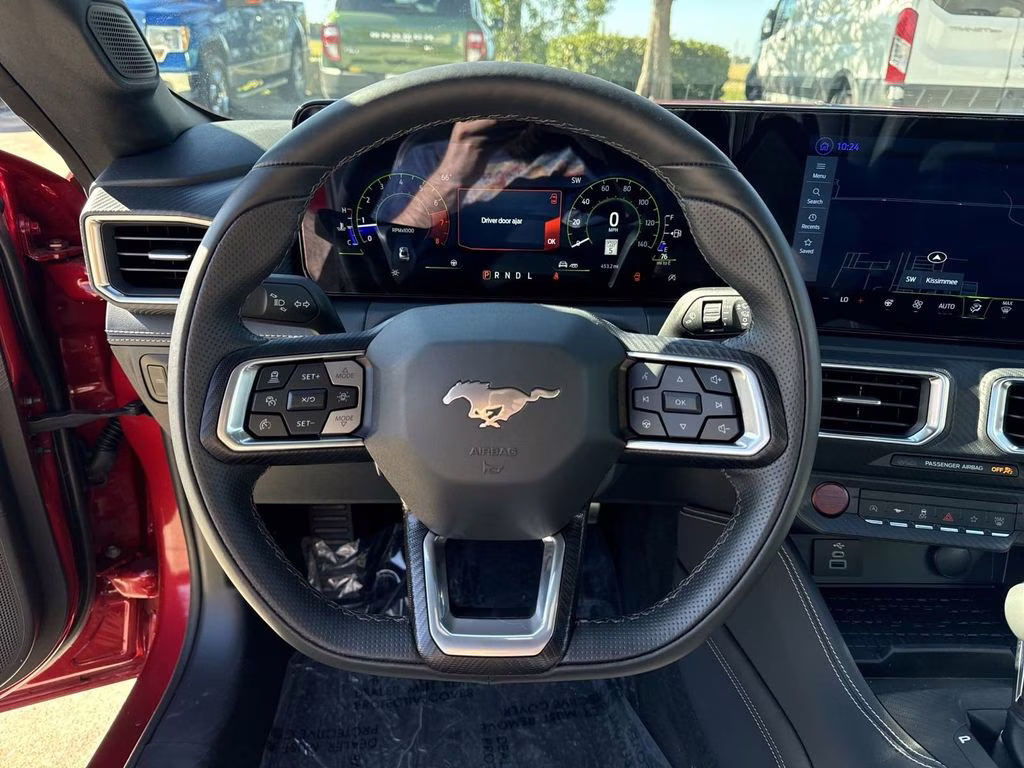 2024 Red Metallic Ford Mustang EcoBoost Premium RWD Coupe