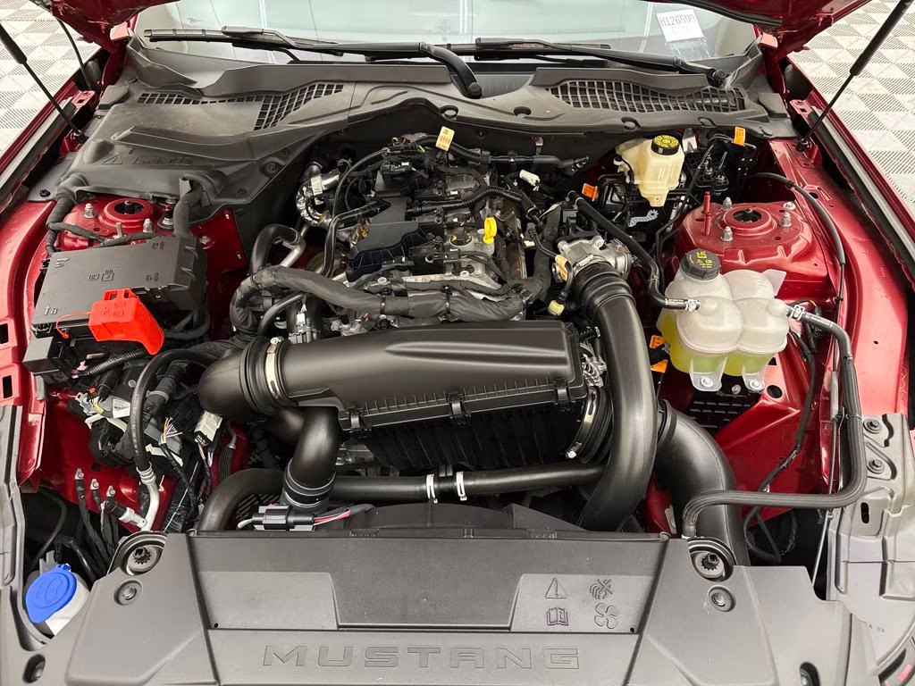 2024 Red Metallic Ford Mustang EcoBoost Premium RWD Coupe
