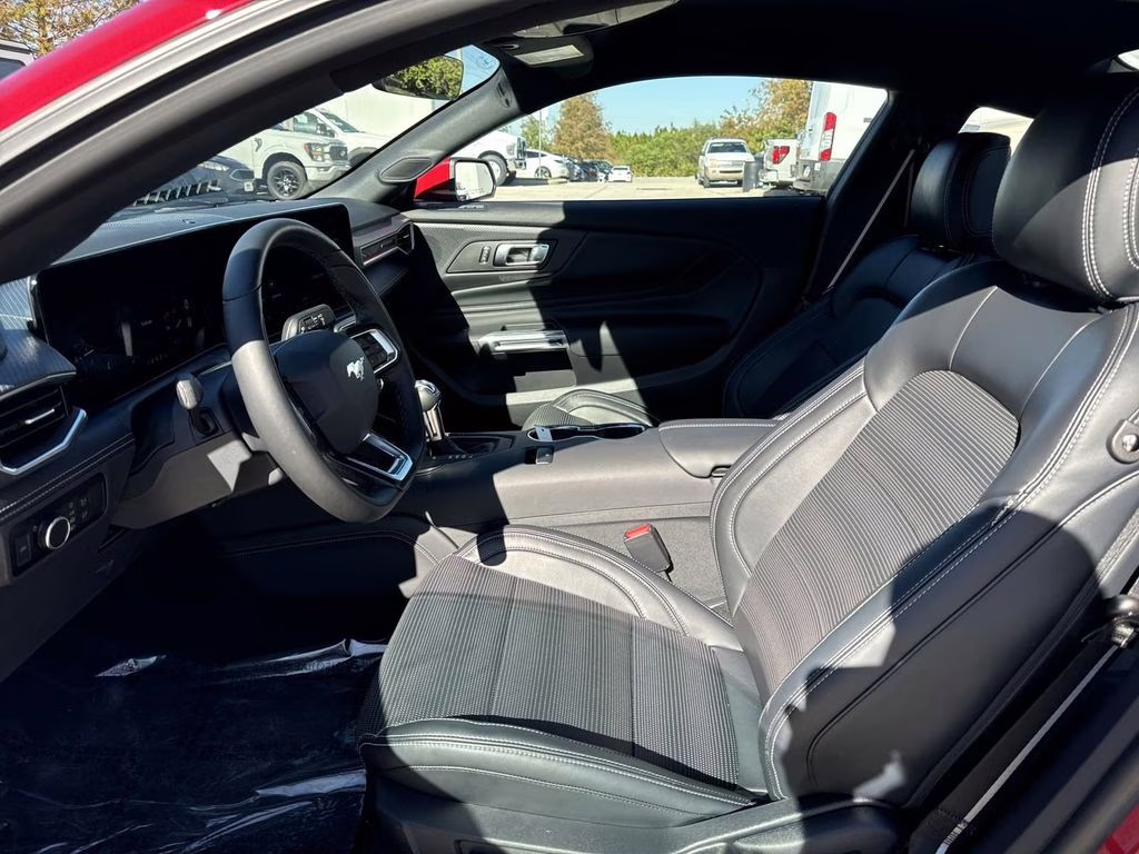 2024 Red Metallic Ford Mustang EcoBoost Premium RWD Coupe