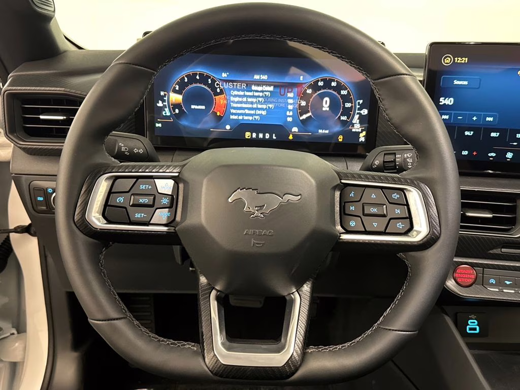 2026 Oxford White Ford Mustang EcoBoost RWD Coupe