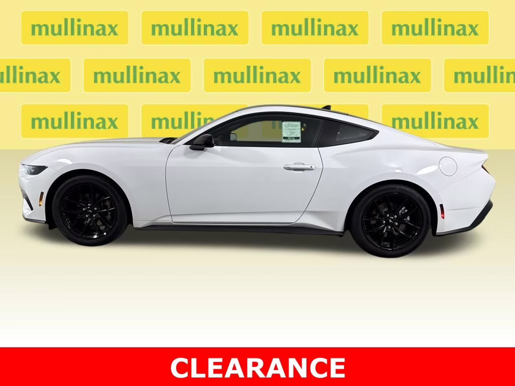 2026 Oxford White Ford Mustang EcoBoost RWD Coupe