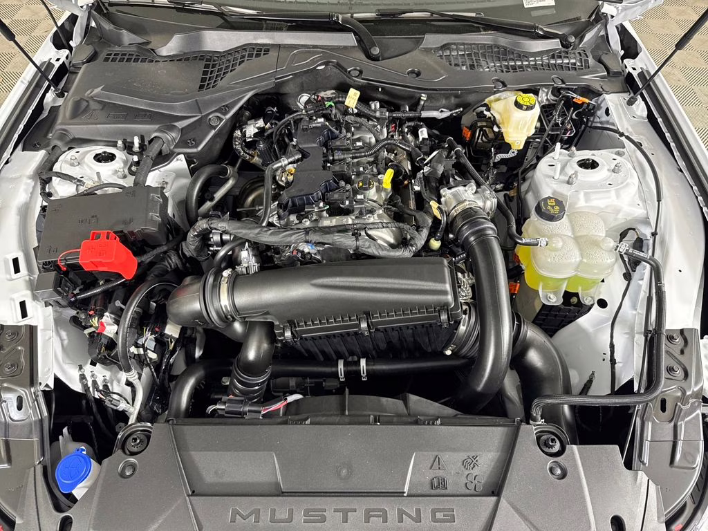 2026 Oxford White Ford Mustang EcoBoost RWD Coupe