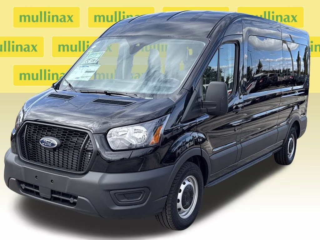 2025 Black Metallic Ford Transit-350 XL RWD Crossover